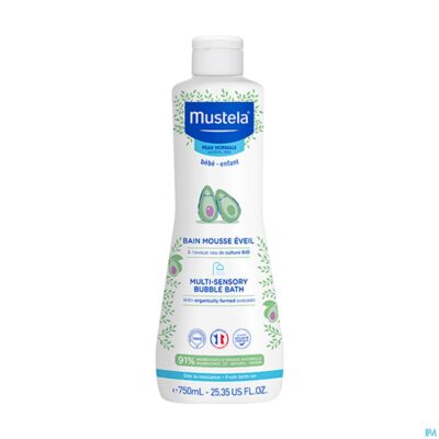 Mustela pn badschuim tonisch fl 750ml