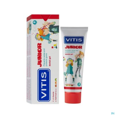 Vitis junior gel tandpasta 75ml-5