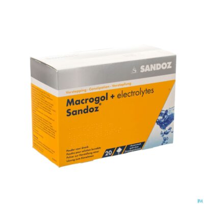 Macrogol + elektr sandoz pdr ciroensmaak 20x13,7g-2