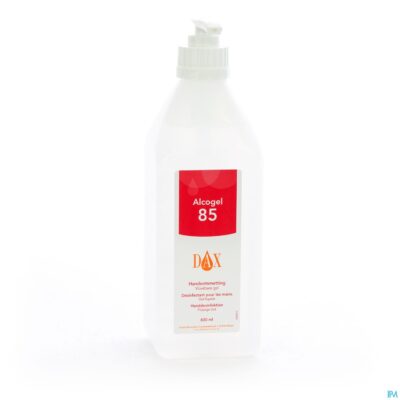 Dax alcogel + pompje 600ml 0496-2