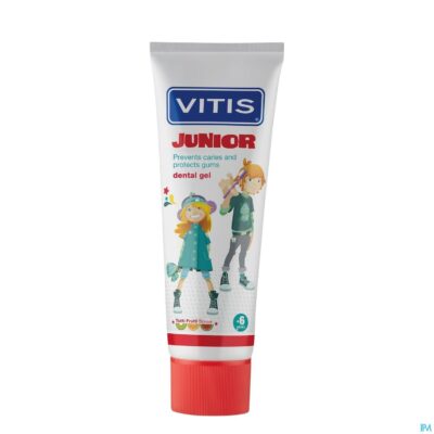 Vitis junior gel tandpasta 75ml-6