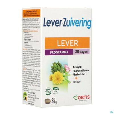 Ortis zuiverend lever comp 4x15-2