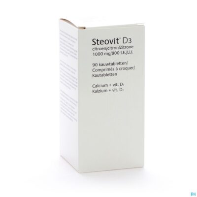 Steovit forte 1000mg/800ie tablcont 90