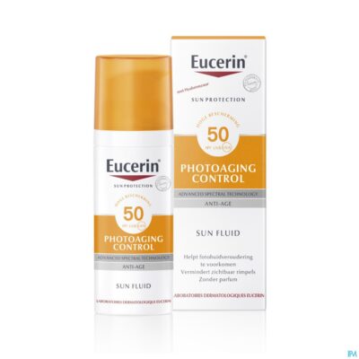 Eucerin sun fluide a/age ip50+ 50ml