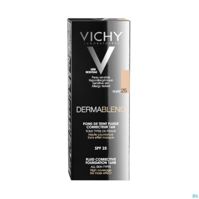 Vichy fdt dermablend fluide 25 nude 30ml