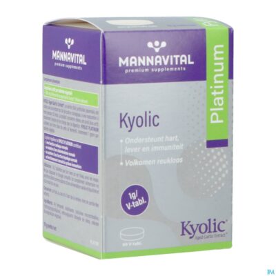 Kyolic platinum (gefermenteerde knoflook)