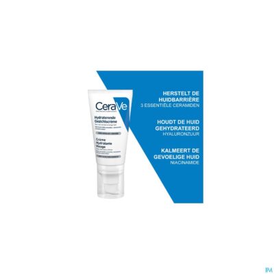 Cerave creme hydraterend gezicht 52ml-2