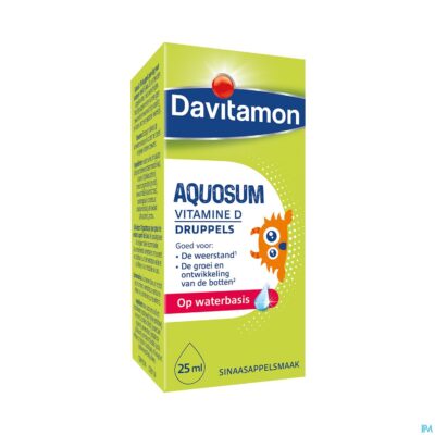 Davitamon vitamin d aquosum druppels 25ml
