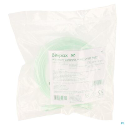 Biopax aerosol kit baby wegw. (mask+verst+tube 2m) hs50180