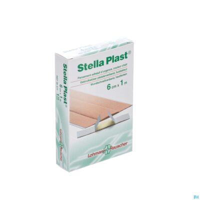Stellaplast kleefpleister 6cmx1m 36477