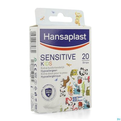 Hansaplast pleisters kids sensitive strips 20