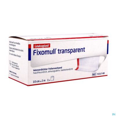 Fixomull t fixatieverband 10cmx 2m 1 7221700