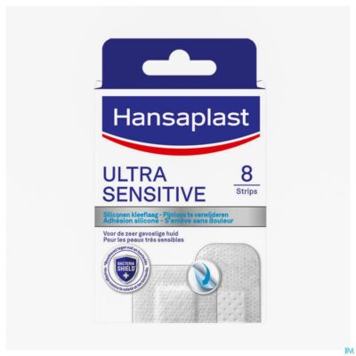 Hansaplast pleisters ultra sensitive 8