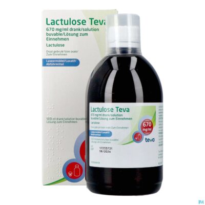 Lactulose teva sol per os 500ml-4