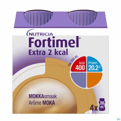 Fortimel extra 2kcal mokka 4x200ml