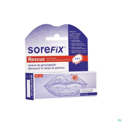 Sorefix rescue oplossing koortsblaasjes tube 6ml