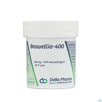 Boswellia extract 400mg caps 60 deba