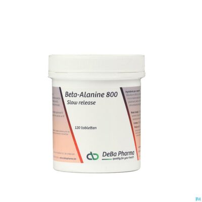 Beta-alanine 800mg slow release comp 120 deba