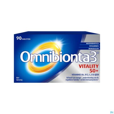Omnibionta 3 vitality 50+ tabl 90