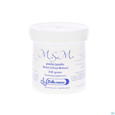 Msm pdr soluble/ oplosb 250g deba-2