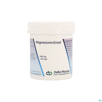 Mg citraat v-caps 100 1000mg deba-2