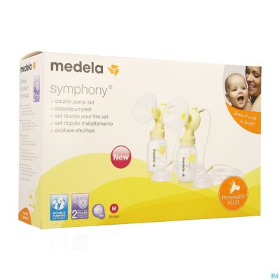Medela personalfit plus dubbelz. afkolfset m 24mm
