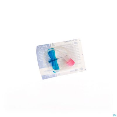 Terumo vleugelnaald 23g blauw 50