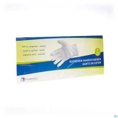Pharmex handschoen katoen large 2-3