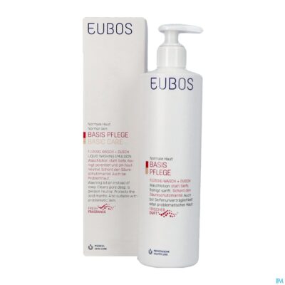 Eubos zeep vloeibaar roze parf 400ml-3