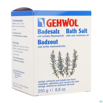 Gehwol badzout rozemarijn 10x25g consulta