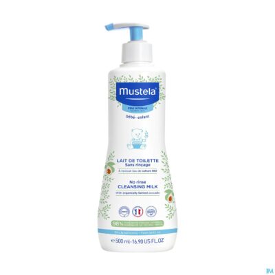 Mustela pn toiletmelk z/spoelen 500ml