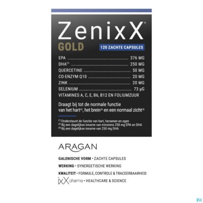 Zenixx gold caps 120x890mg nf-4