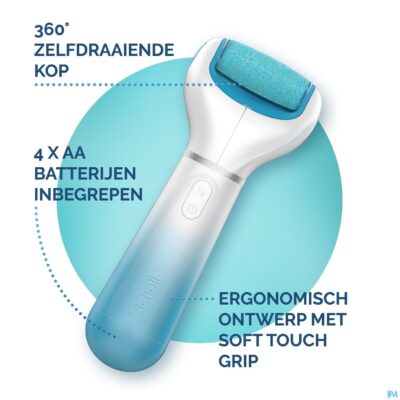 Scholl velvet smooth voetvijl el.+exfol. dh blauw-4