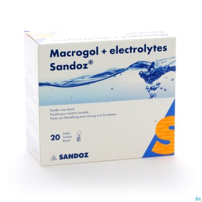 Macrogol + elektr sandoz pdr ciroensmaak 20x13,7g-4