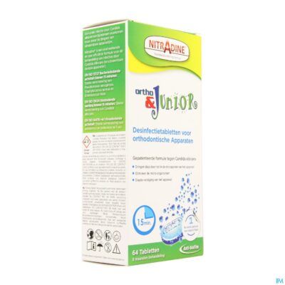 Nitradine ortho & junior tabl 64-2