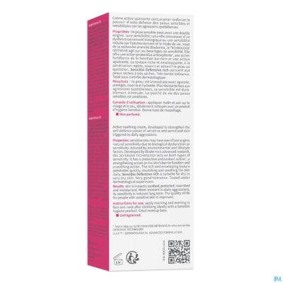 Bioderma sensibio defensive rich 40ml-2