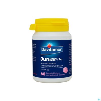 Davitamon junior framboos v1 comp 60-4