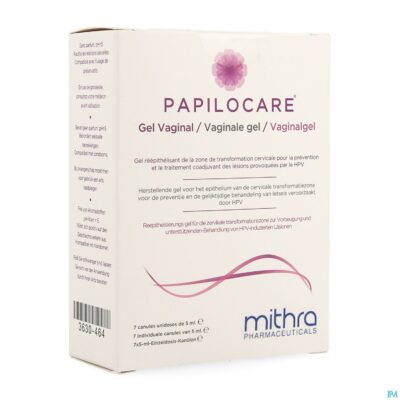 Papilocare vaginale gel ud 7x5ml
