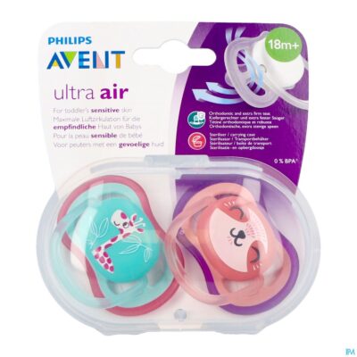 Philips avent fopspeen +18m air mix 1