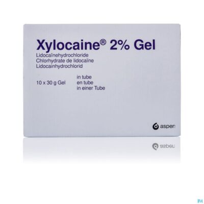 Xylocaine gel ser/spuit 10x10g 2%-6
