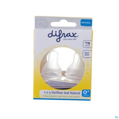 Difrax flessenspeen natural 1-2-3 674-4