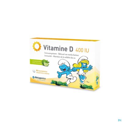 Vitamine d 400iu metagenics smurfen comp 84