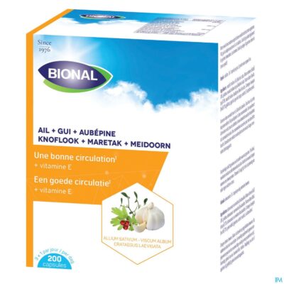 Bional look+mistel+meidoorn+vit e caps 200