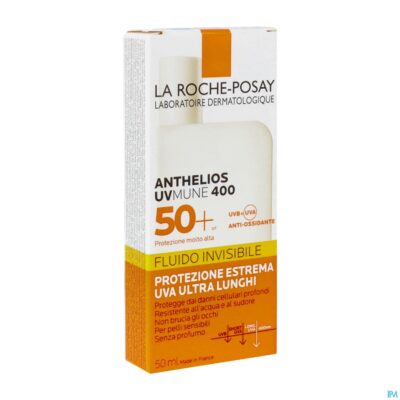 Lrp anthelios uvmune400 onzicht.fl zp spf50+ 50ml