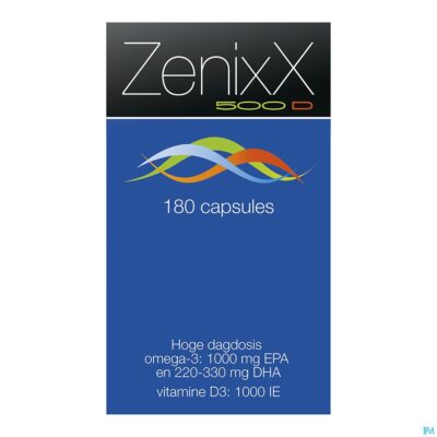 Zenixx 500 d caps 180-3