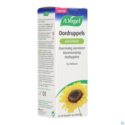 A.vogel oorsmeer druppels 20ml