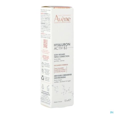 Avene hyaluron activ b3 driev.corr.oogverzorg.15ml-2