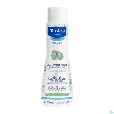 Mustela pn wasgel zacht 200ml