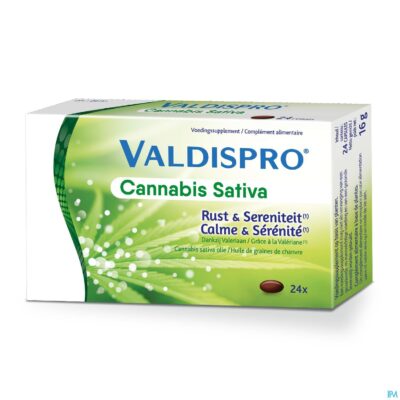 Valdispro cannabis sativa caps 24