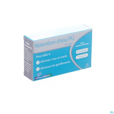 Waterretentie pg pharmagenerix caps 60-3